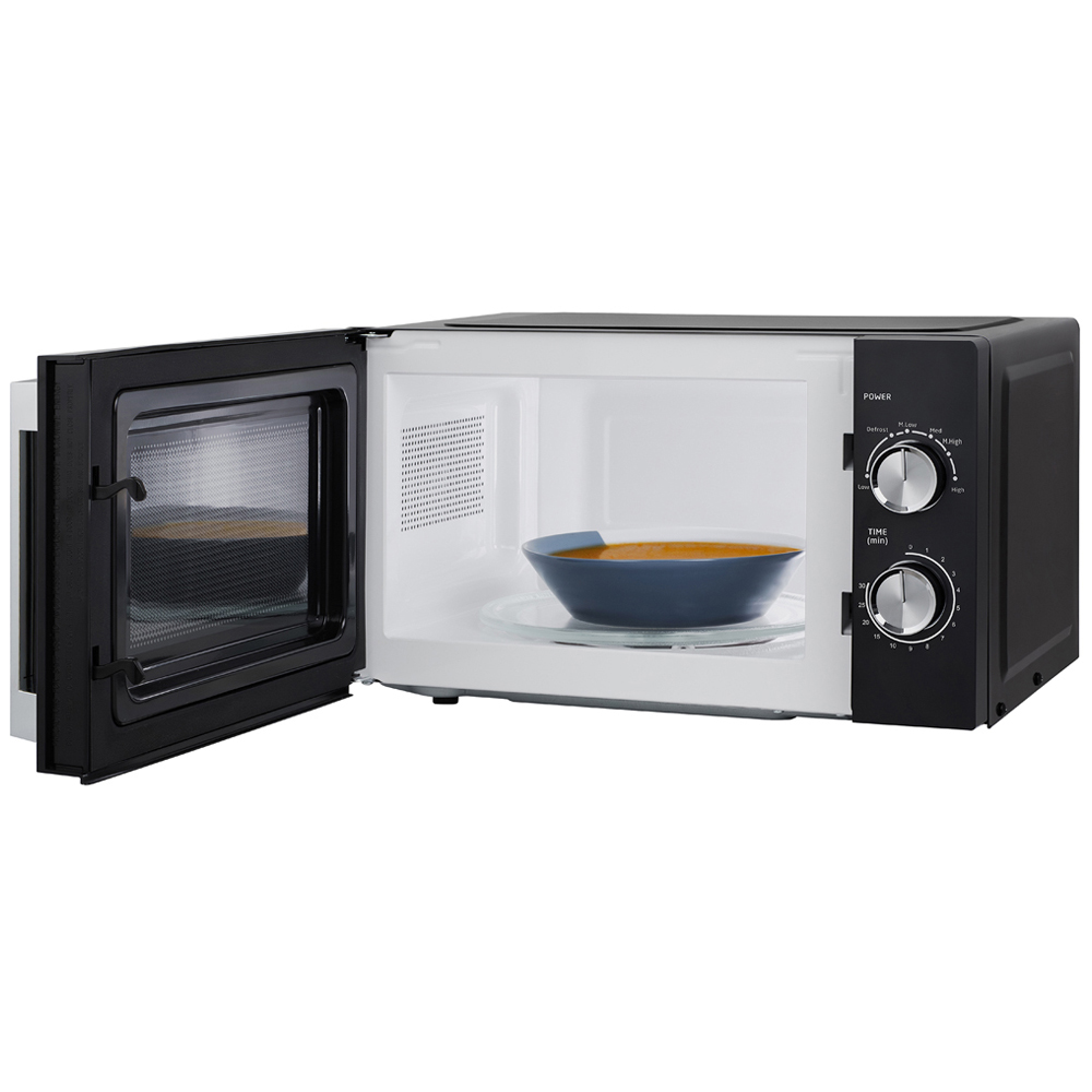 Russell Hobbs RHM1735B Black 17L Manual Microwave Image 3