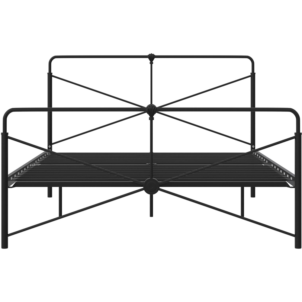 Dorel Leopold Double Black Bed Frame Image 4