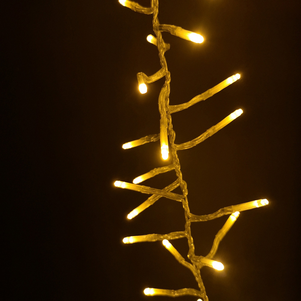 Premier ClusterBrights 960 Vintage Gold LED Multi-Function Christmas Cluster Light 12.4m Image 4