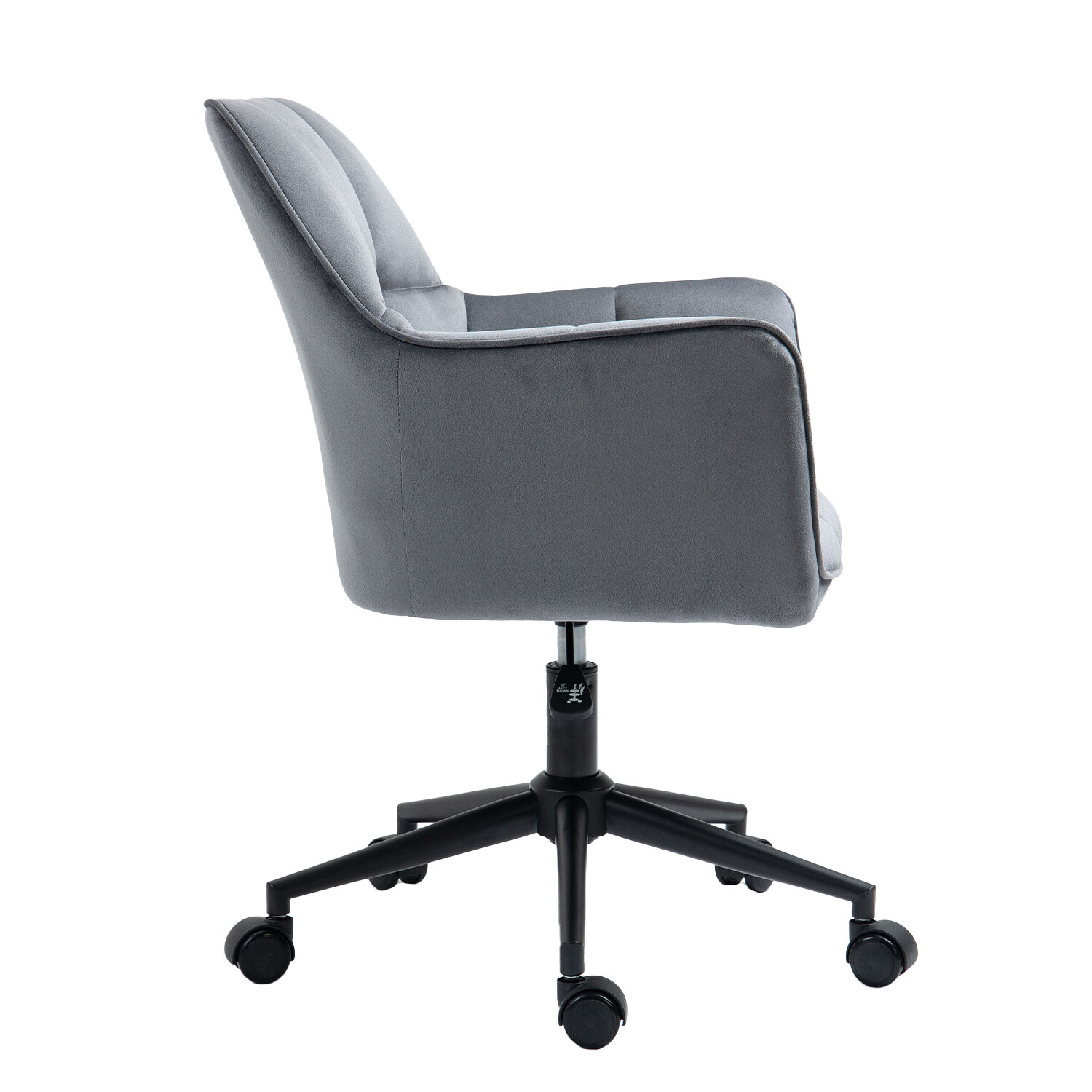 Grey Chloe Office Chair Image 3