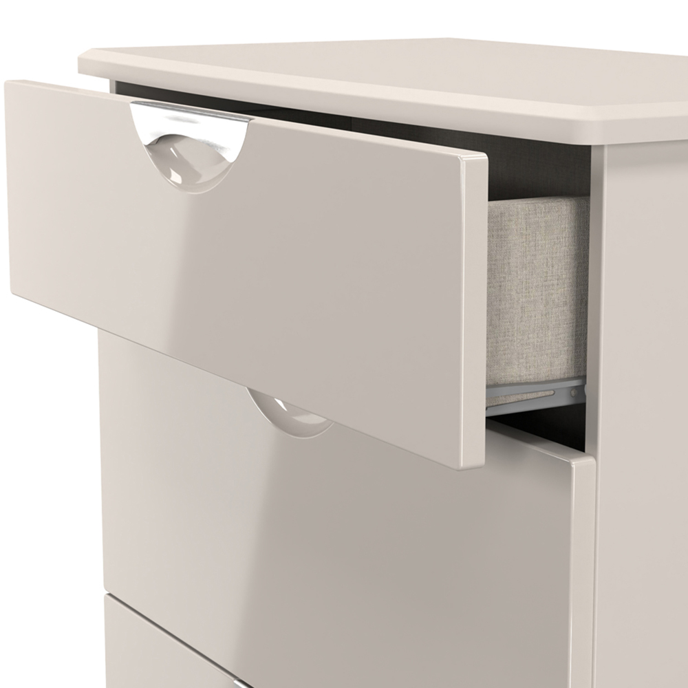 Crowndale Camden 3 Drawer Kashmir Gloss and Kashmir Deep Chest of Drawers Ready Assembled Image 4