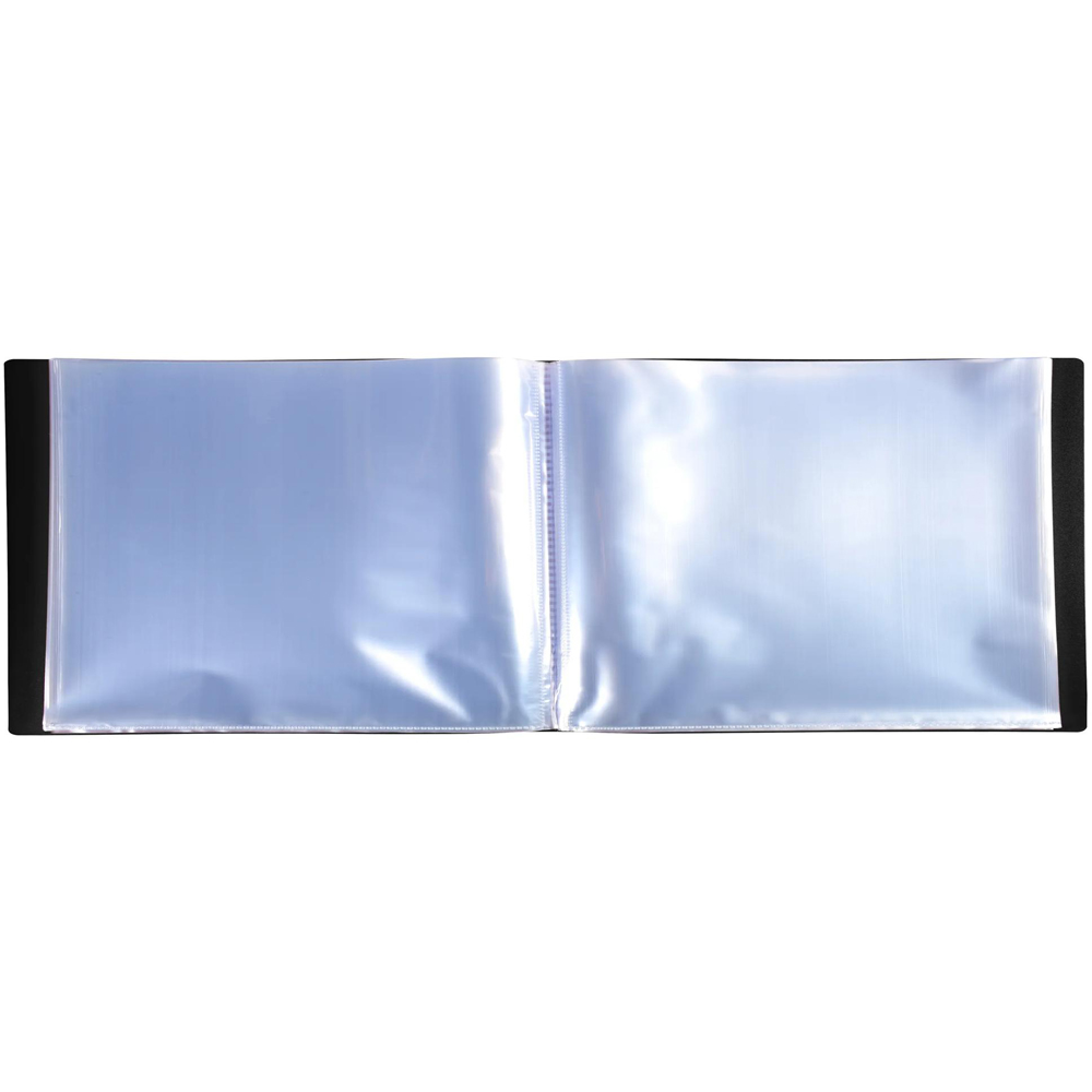 Exacompta A3 OpaK Black Display Book 20 Pockets 5 Pack Image 2