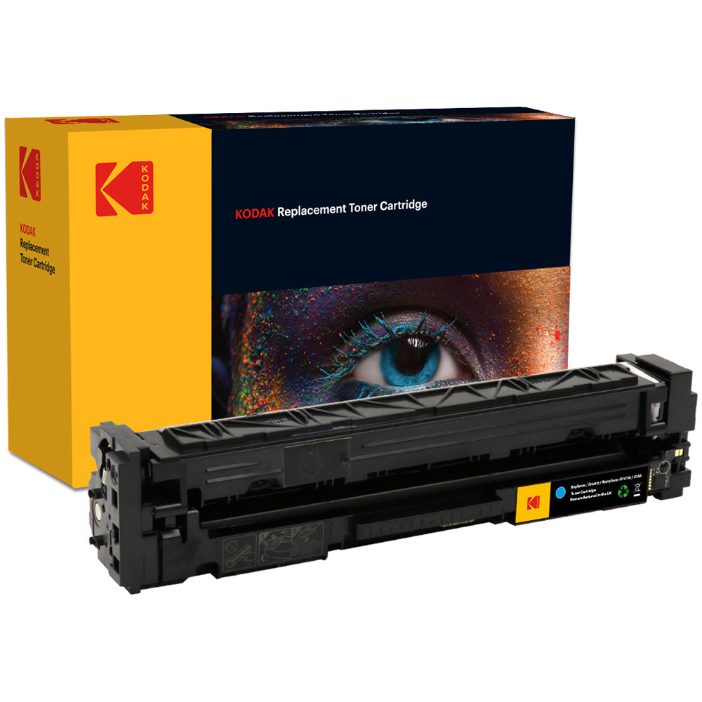 Kodak HP CF411A Cyan Replacement Laser Cartridge Image 1