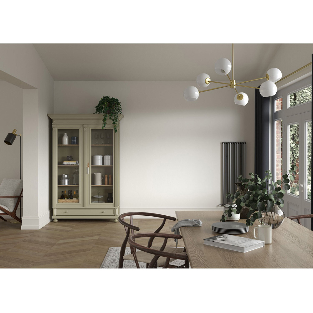 Dulux Heritage Walls and Ceilings Ash White Velvet Matt Emulsion Paint 2.5L Image 5