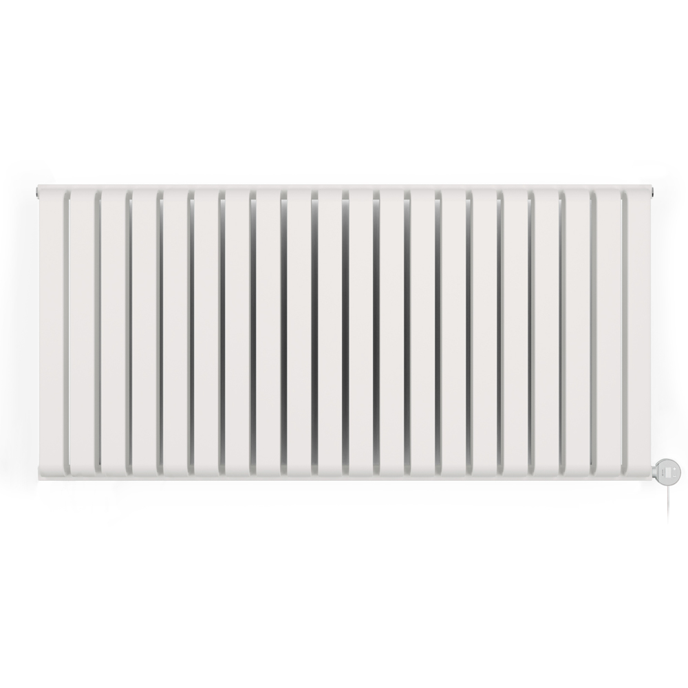 Terma Warp-Room E Wi-Fi Matt White Electric Radiator 1500W 630 x 1305mm Image 3