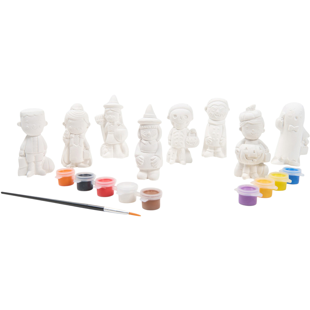Pack of 8 Paint Your Own Halloween Characters Image 2