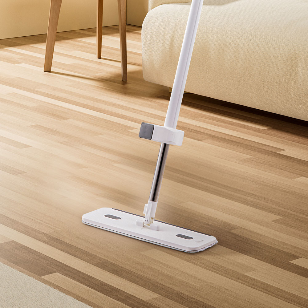 Living and Home Grey Hands Free Wet and Dry Dual Use Mop Image 7