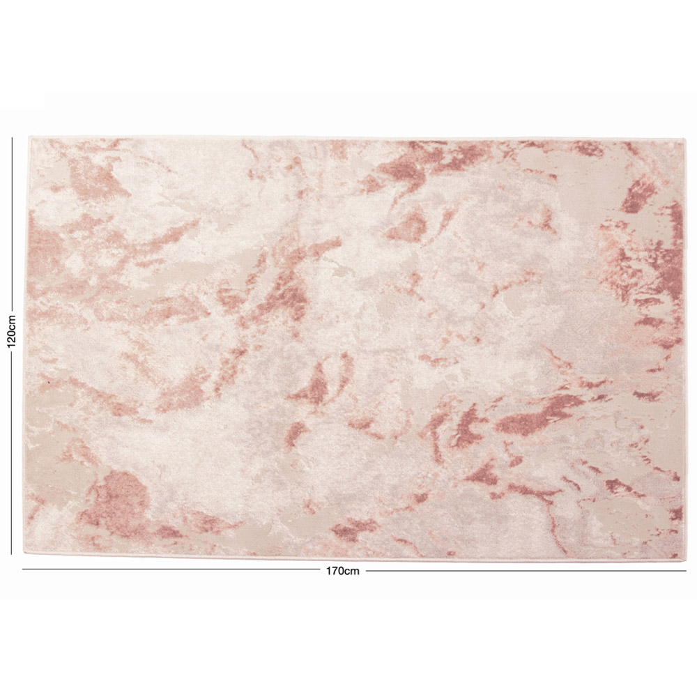 Eselle Muse Bahia Pink Marble Rug 120 x 170cm Image 7