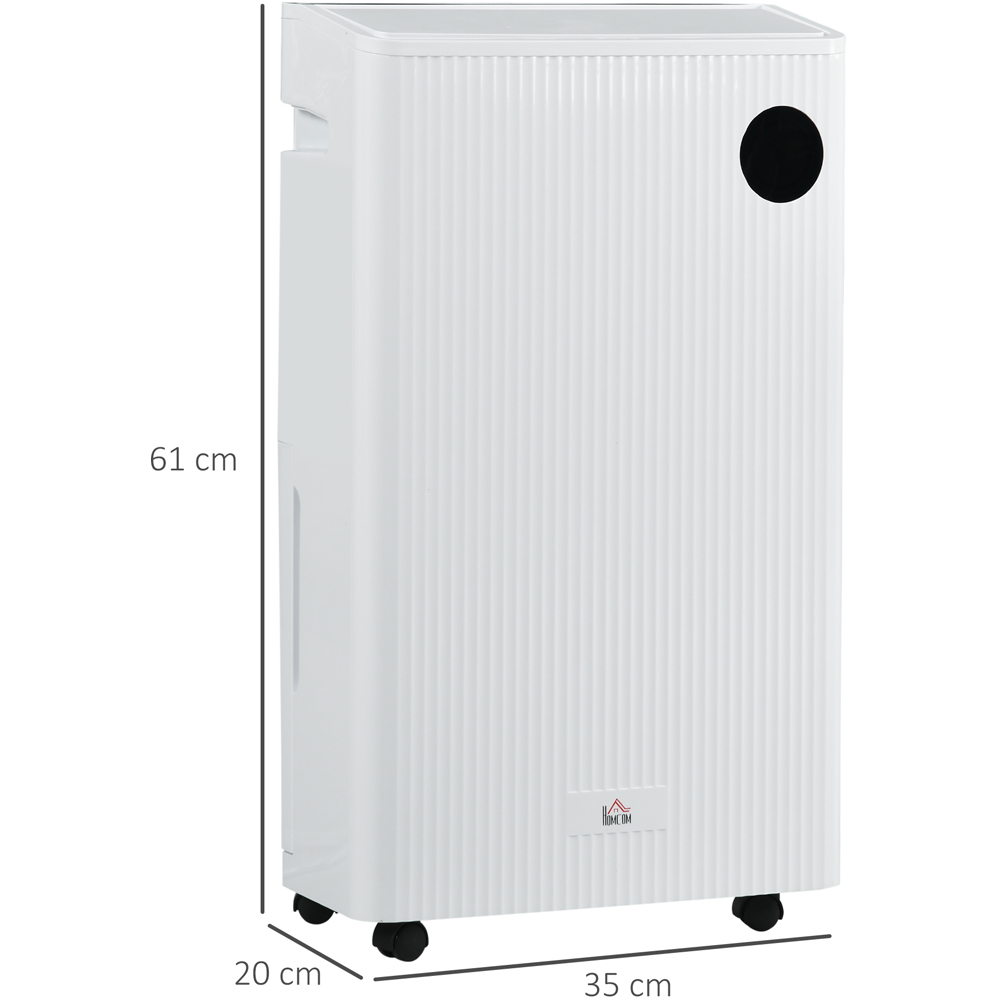 Portland White Portable Dehumidifier with Air Purifier 16L Per Day Image 3