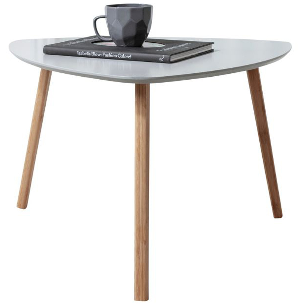 Noa and Nani Malme Chalk Grey and Natural Pine Extra Large Side Table Image 2
