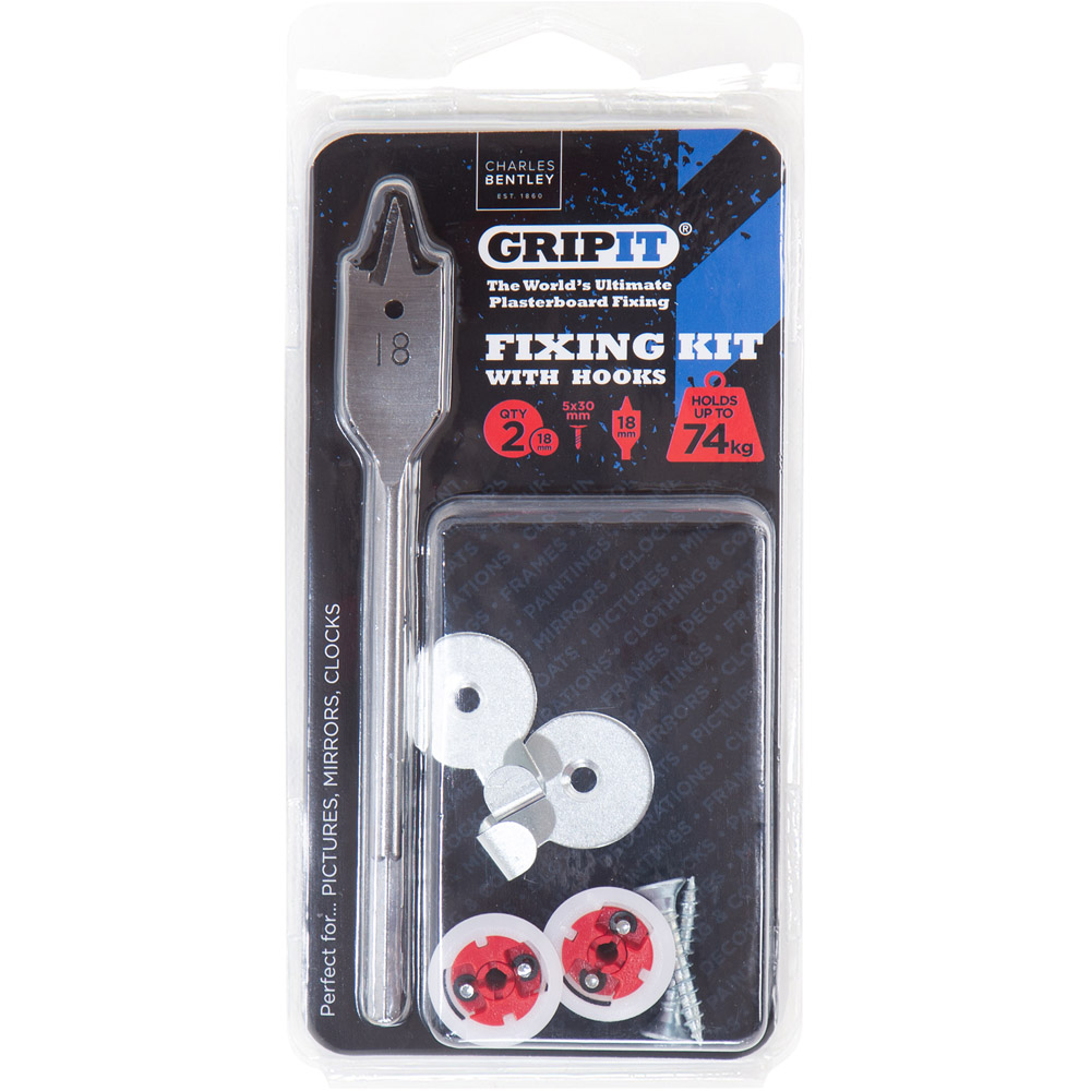 Gripit Mirror Fixing Kit Wilko