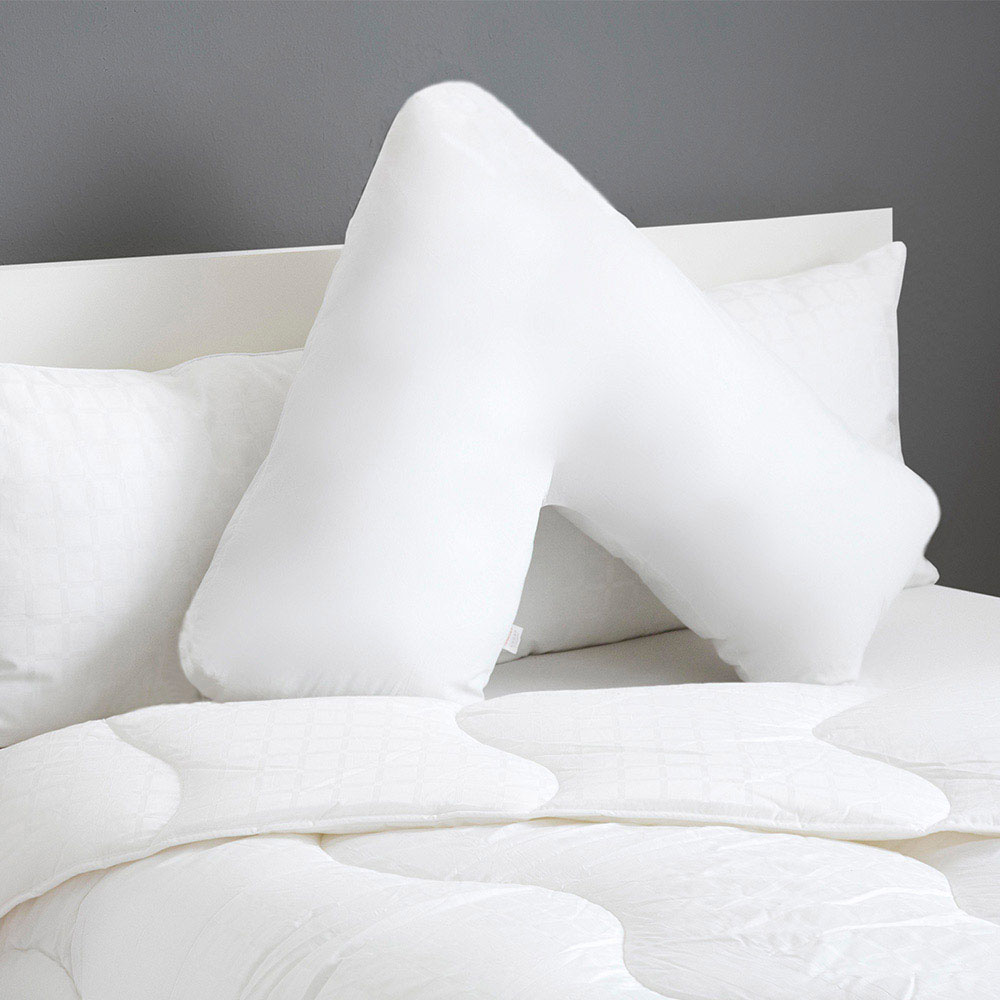 Serene Hotel Filled V-Shape Pillow 50 x 75cm Image