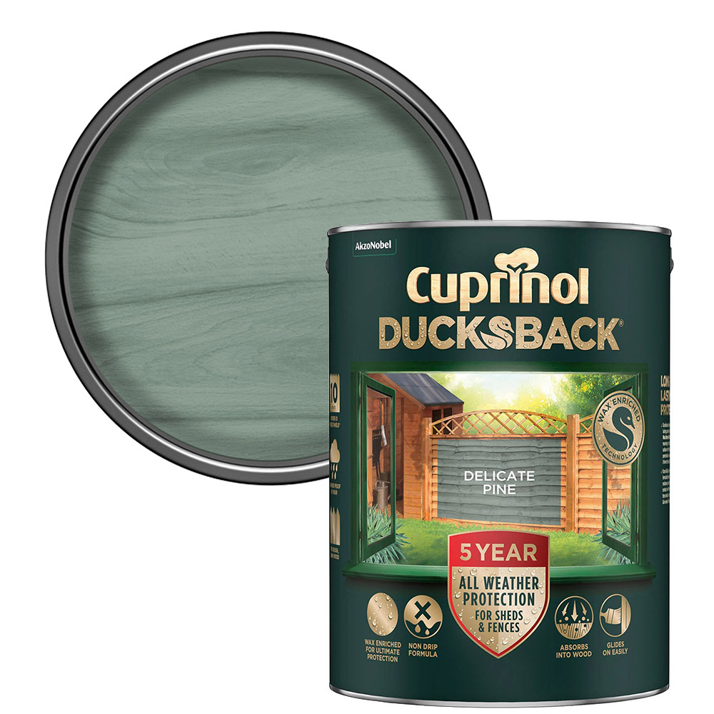 Cuprinol Delicate Pine Ducksback 5L Image 1