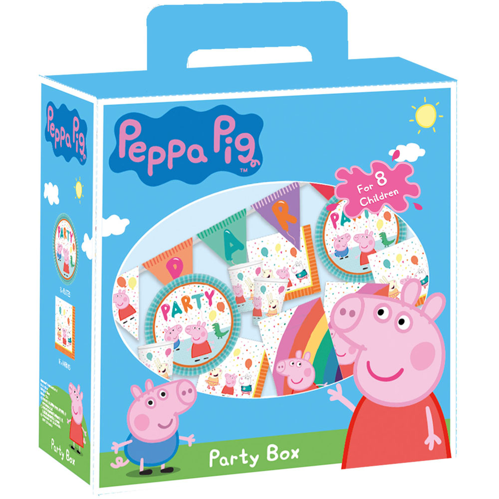 Single Peppa Pig Party in a Box in Assorted styles Image 1