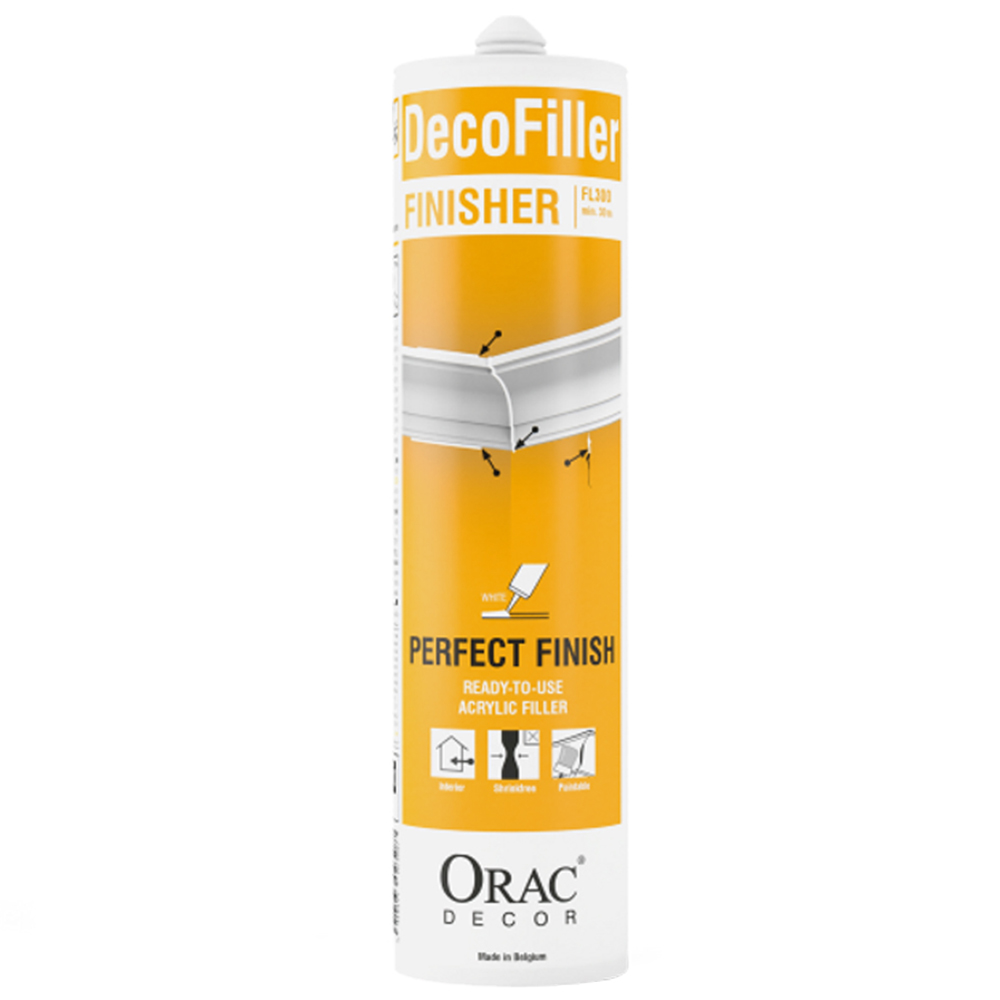 Orac Decor FL300 DecoFiller Finisher Acrylic Finisher Tube 310ml Image
