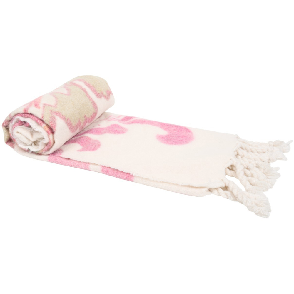 Theodora Tassel Throw Cream Image 2