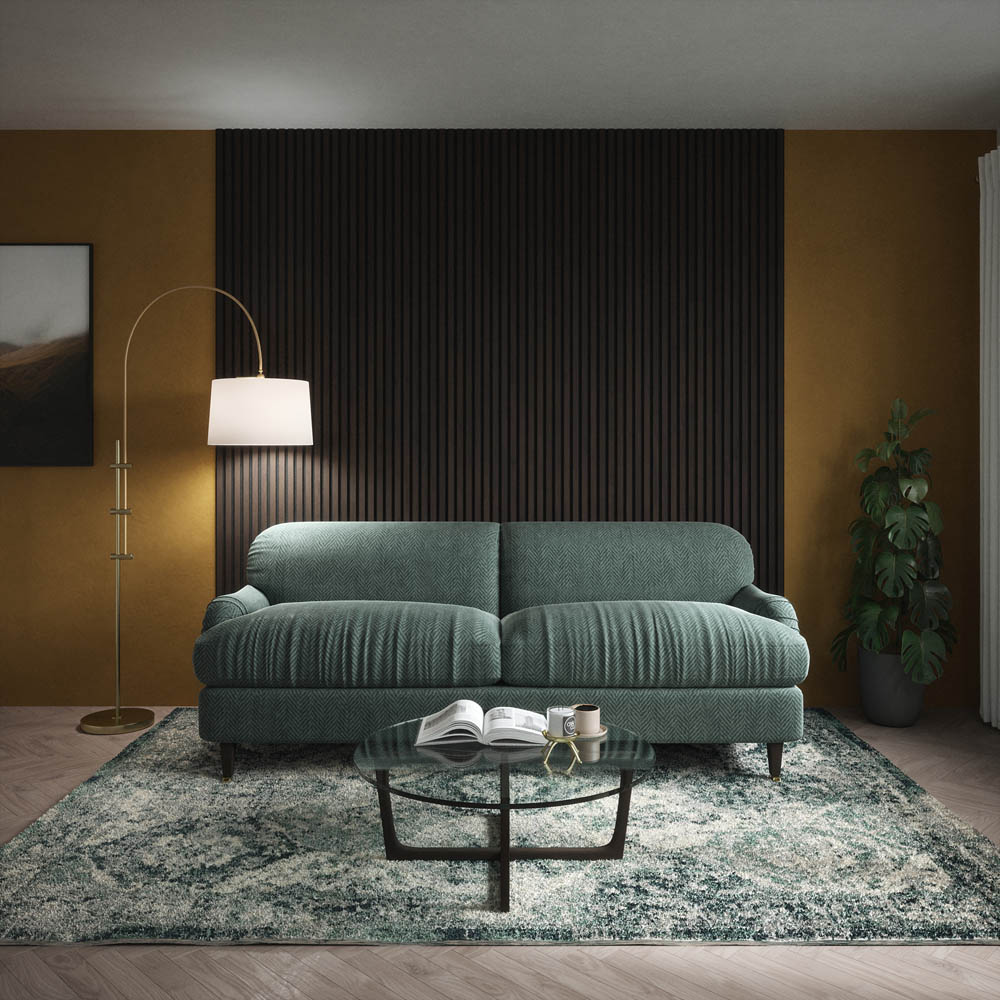 Kraus Easy Living Dark Oak Acoustic Slat Wall Panel 240 x 60cm 5 Pack Image 2