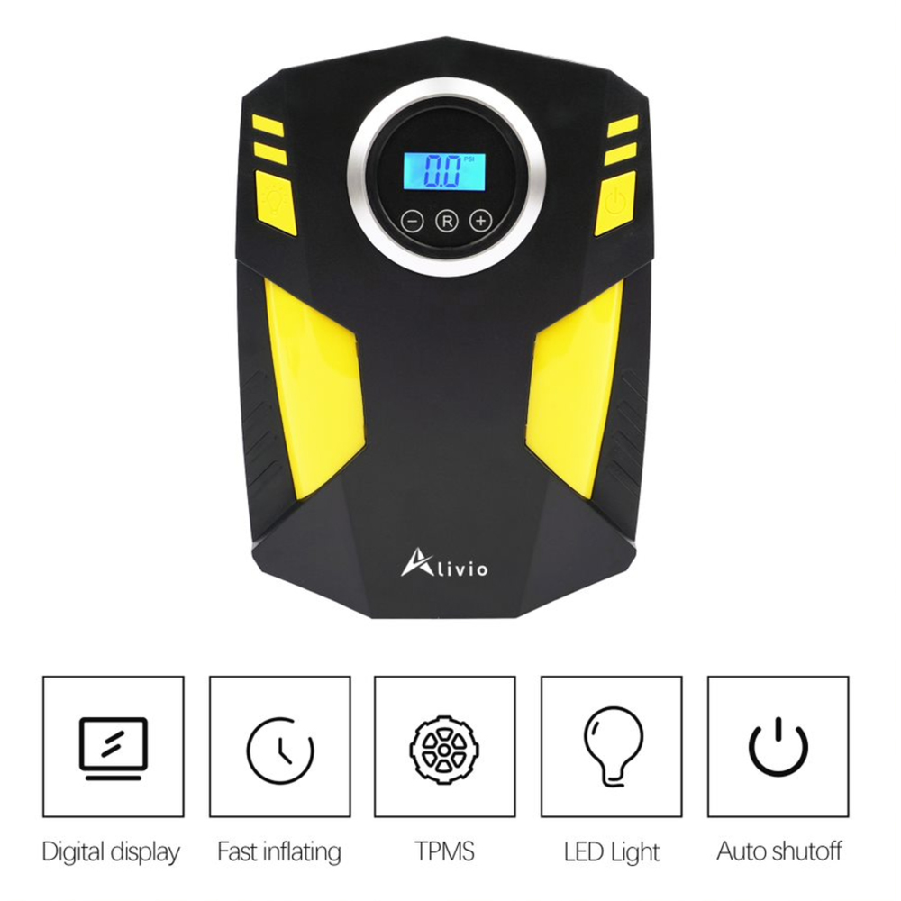 Alivio Digital Corded Air Compressor 12V Image 4