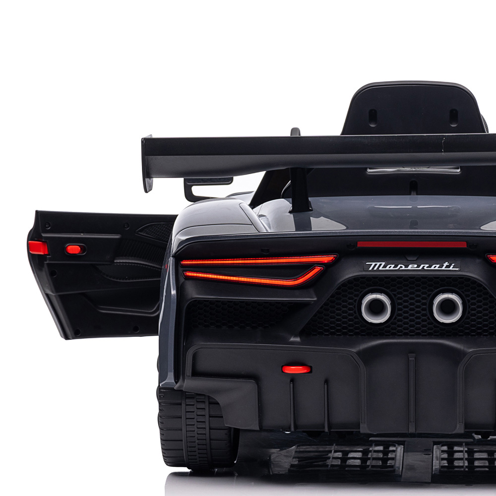 Tommy Toys Grey Licensed Maserati GT2 Kids Electric Ride on Car with Remote Image 3