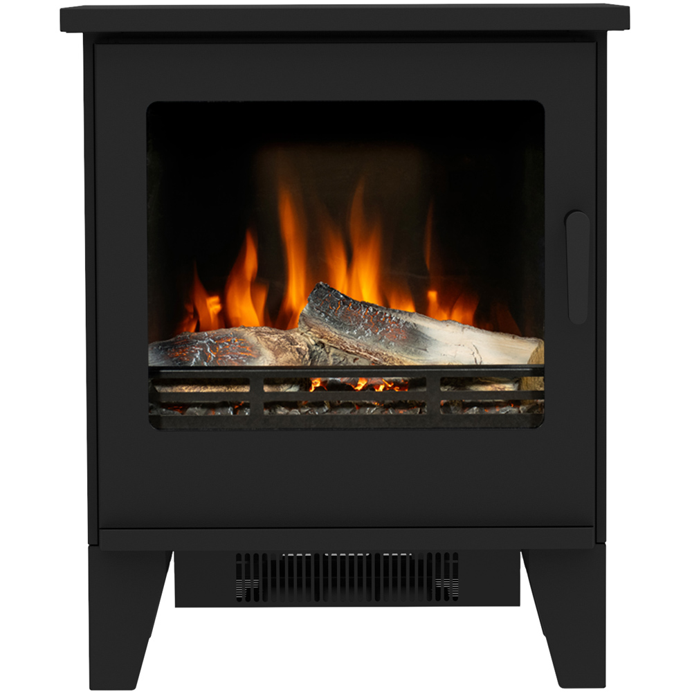 Be Modern Norwood 3 Sided Black Cast Iron Freestanding Electric Stove 1.8kW Image 3