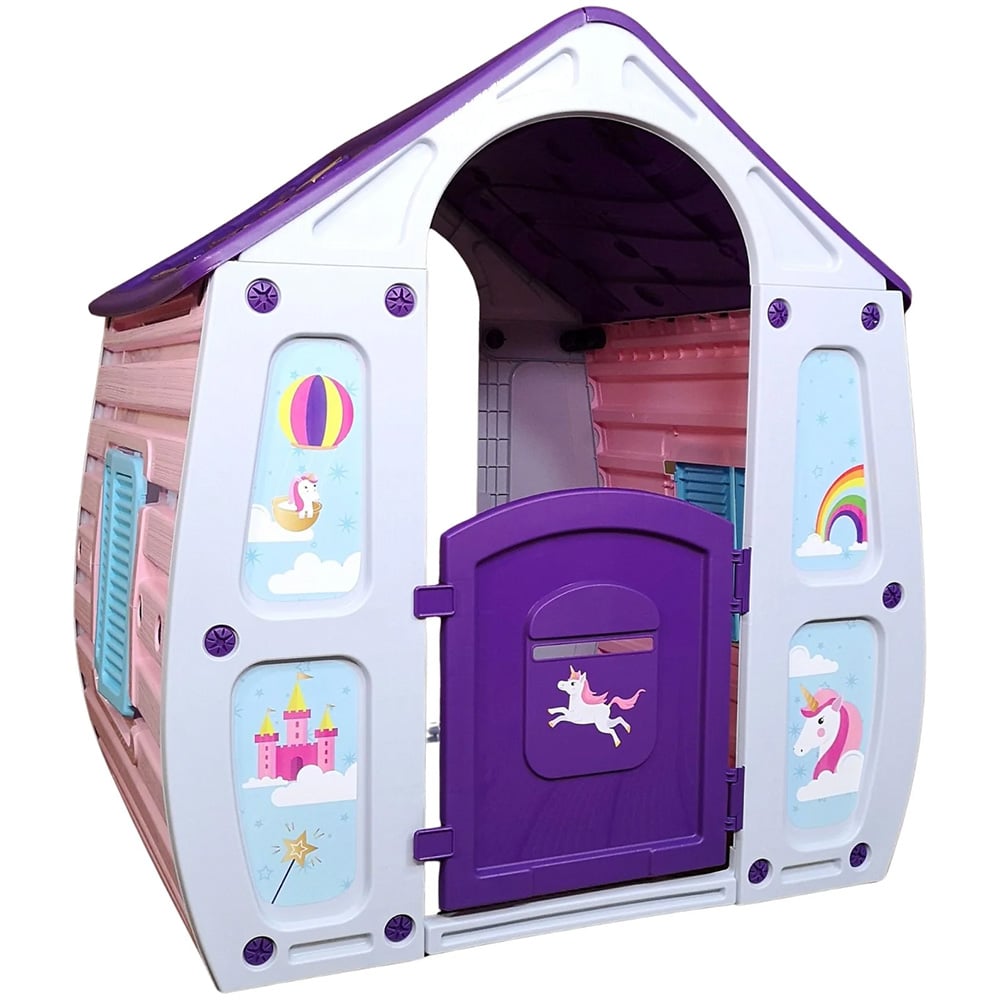 Samuel Alexander Purple Kids Plastic Magical Playhouse 1.09m Image 1
