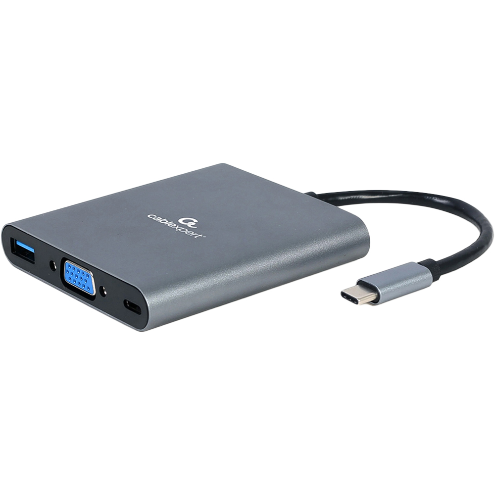 Cablexpert USB Type C 6 in 1 Multi-Port Adapter Image 1