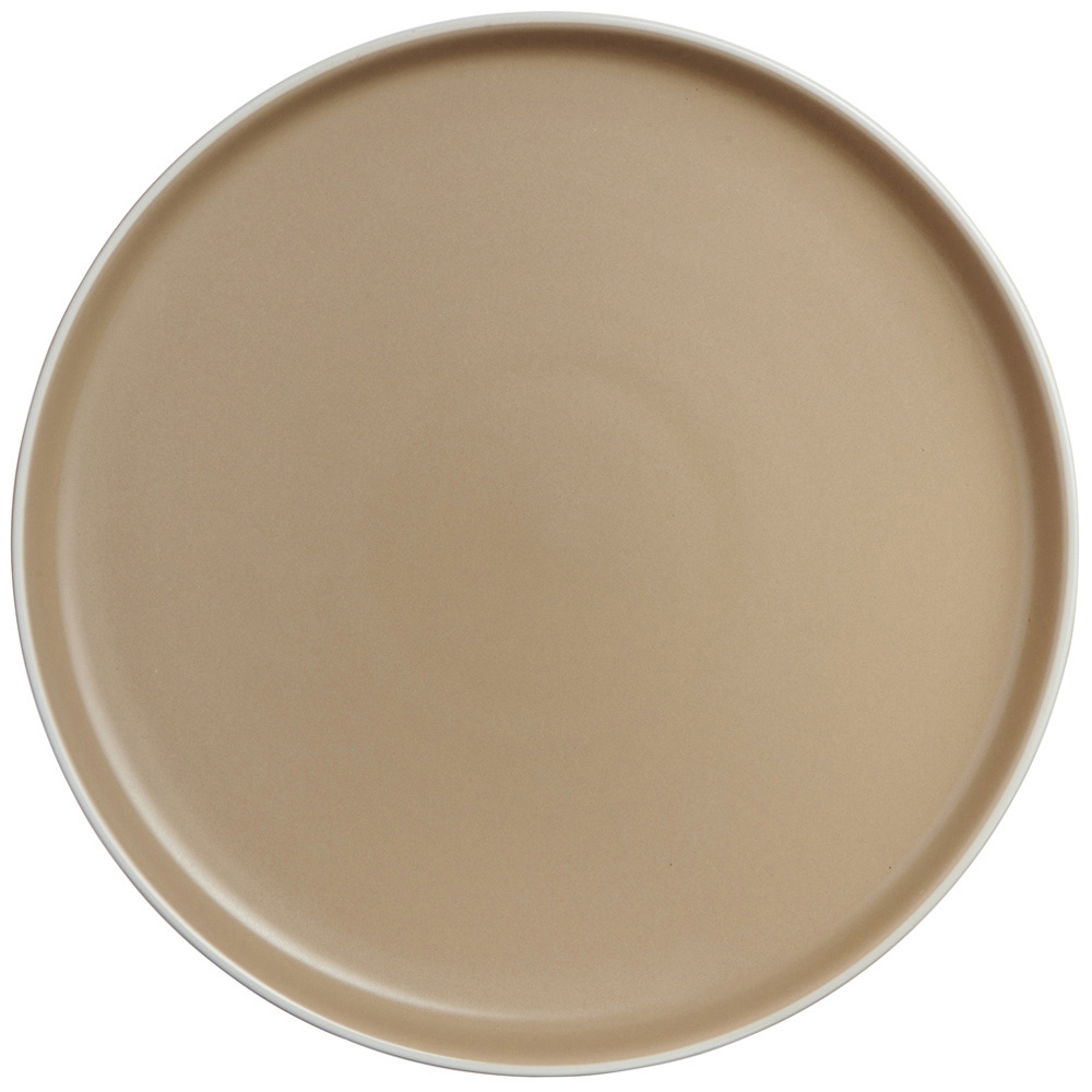 Wilko Cream Block Dinner Plate Image 1