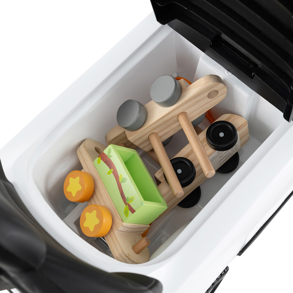 Costway 3-in-1 Toddler White Licensed Land Rover Discovery Ride On Push Car Image 5