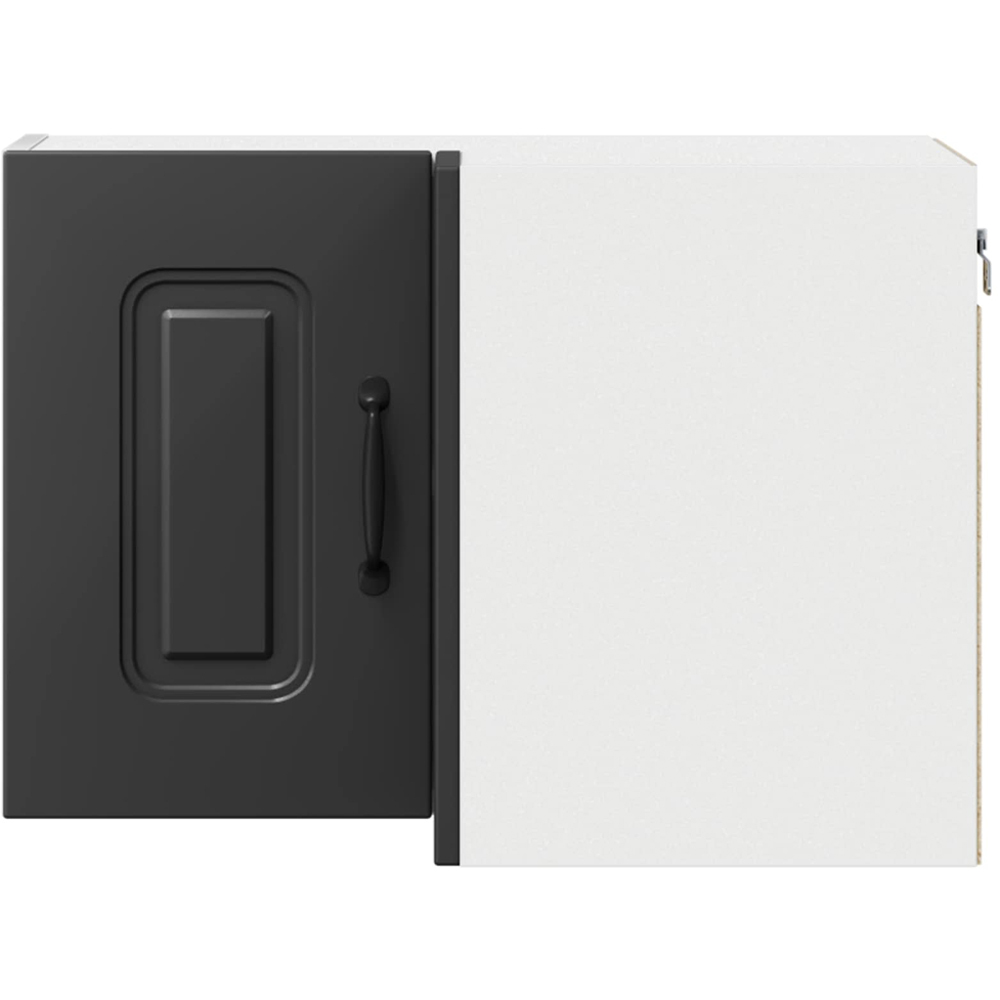 vidaXL Kalmar 2 Door Black Wall Kitchen Cabinet Image 4
