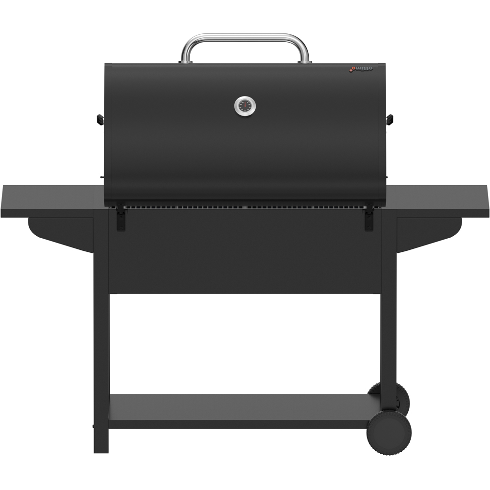 Charles Bentley Ottimo 635 Charcoal BBQ with Side Shelves and Adjustable Grill Height Image 6