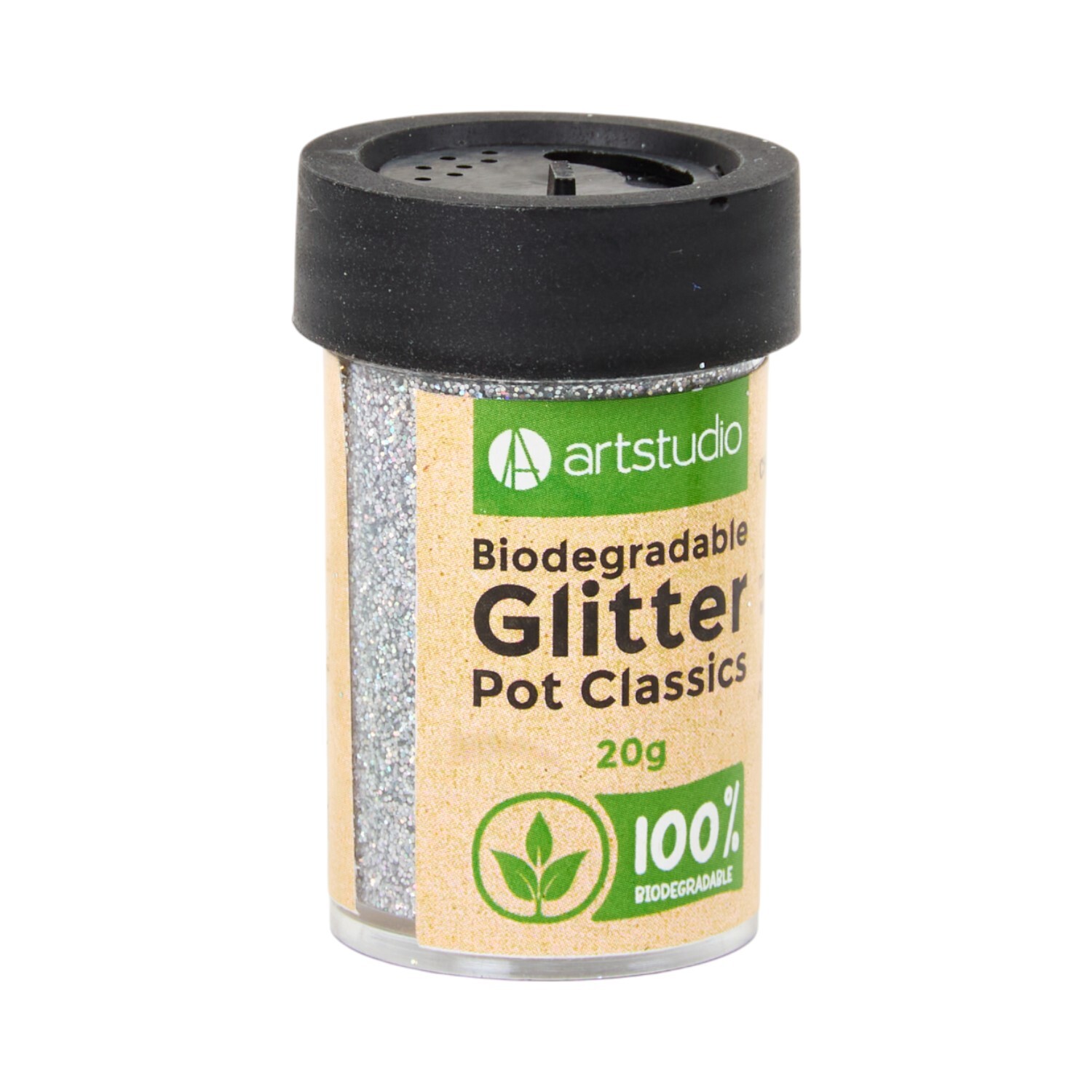 Classics Bio Degradable Glitter Pot Image 2
