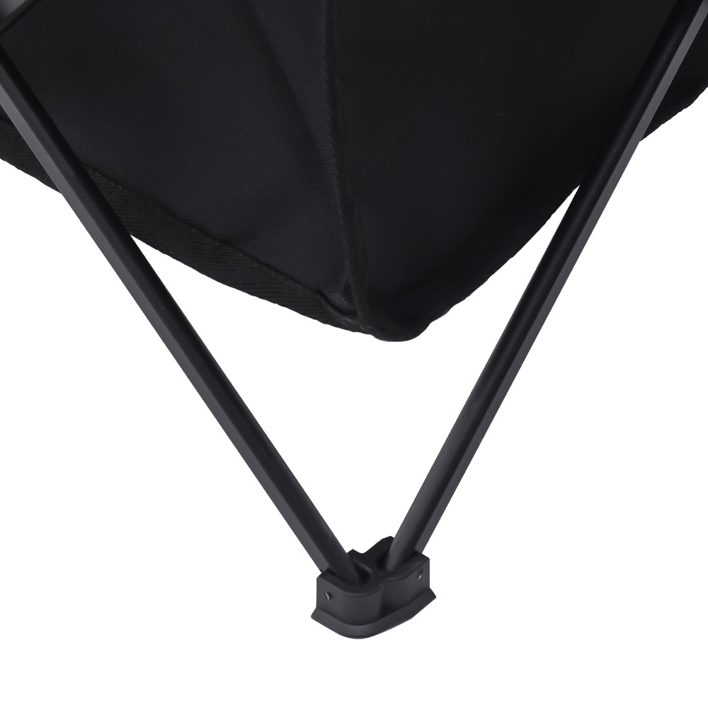 Living and Home Aluminium 1.2ft Portable Camping Table Black Image 4