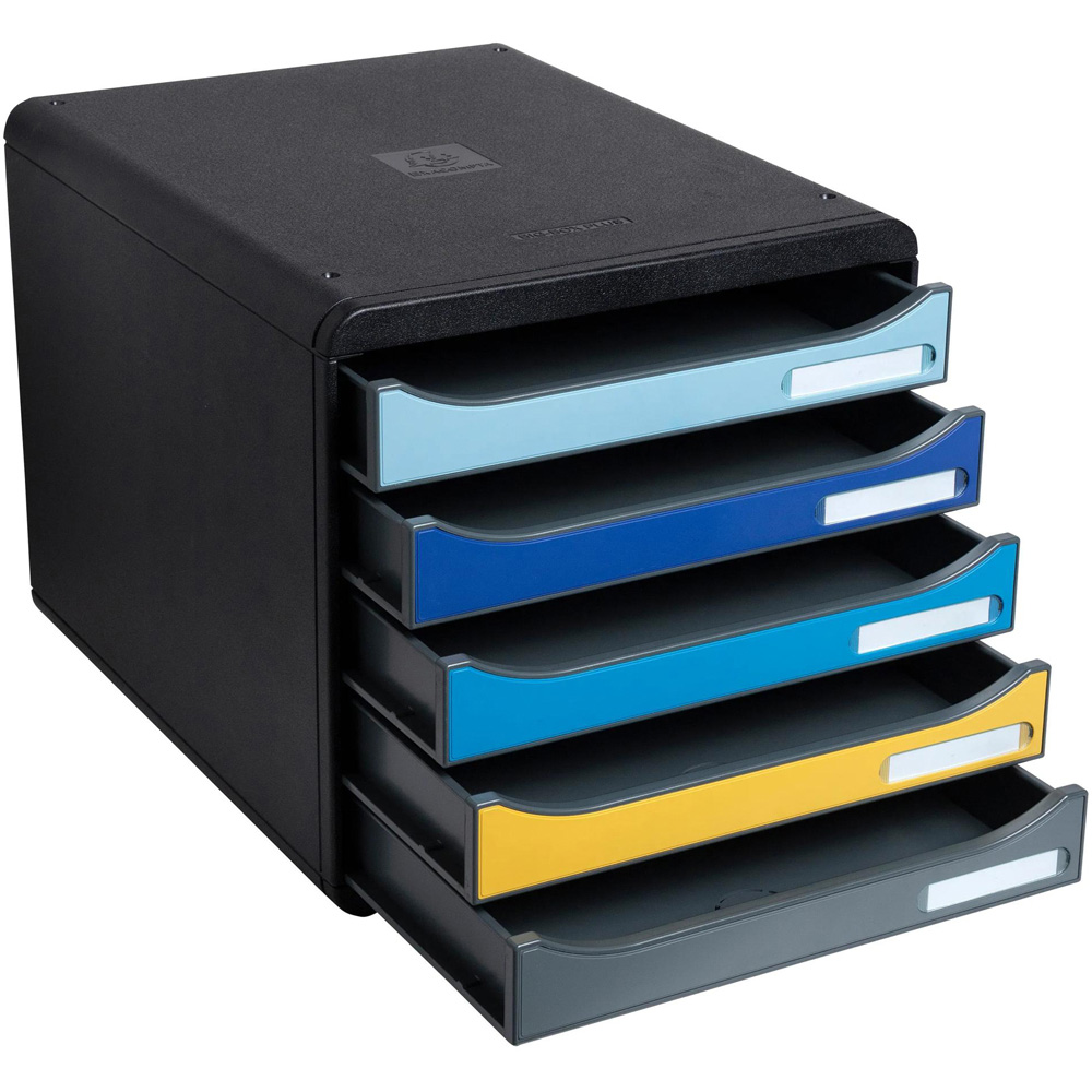 Exacompta Big Box Plus 5 Drawer Multicolour Filing Module Image 6