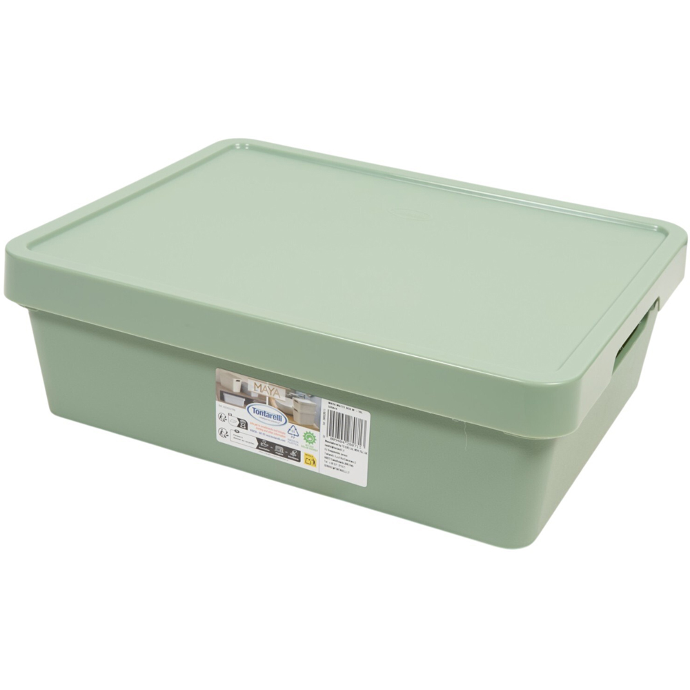 Matte Finish Storage Box Sage Image 3