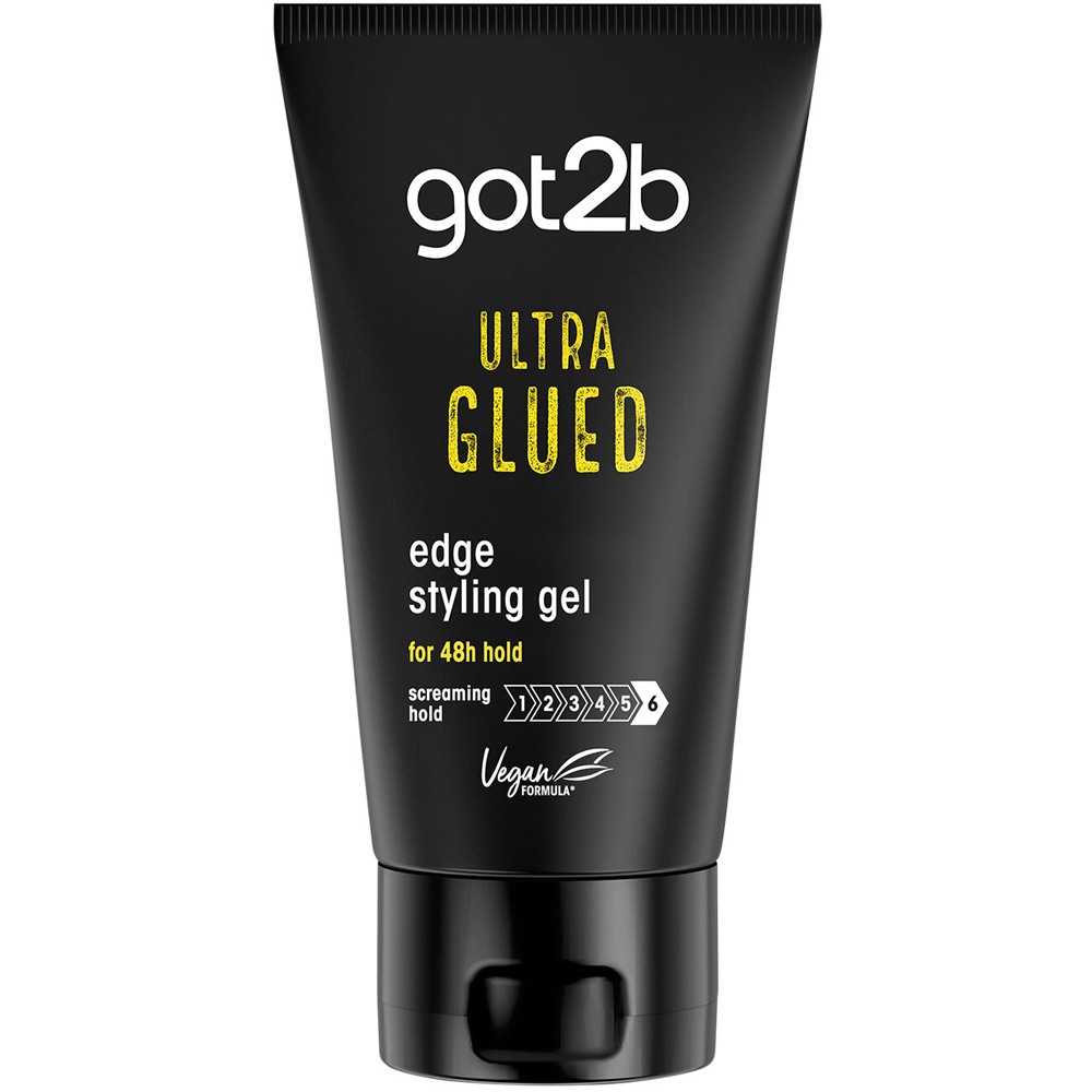 Got2b Ultra Glued Styling Gel For Expert Edges Control 150ml 6 Pack Image 2