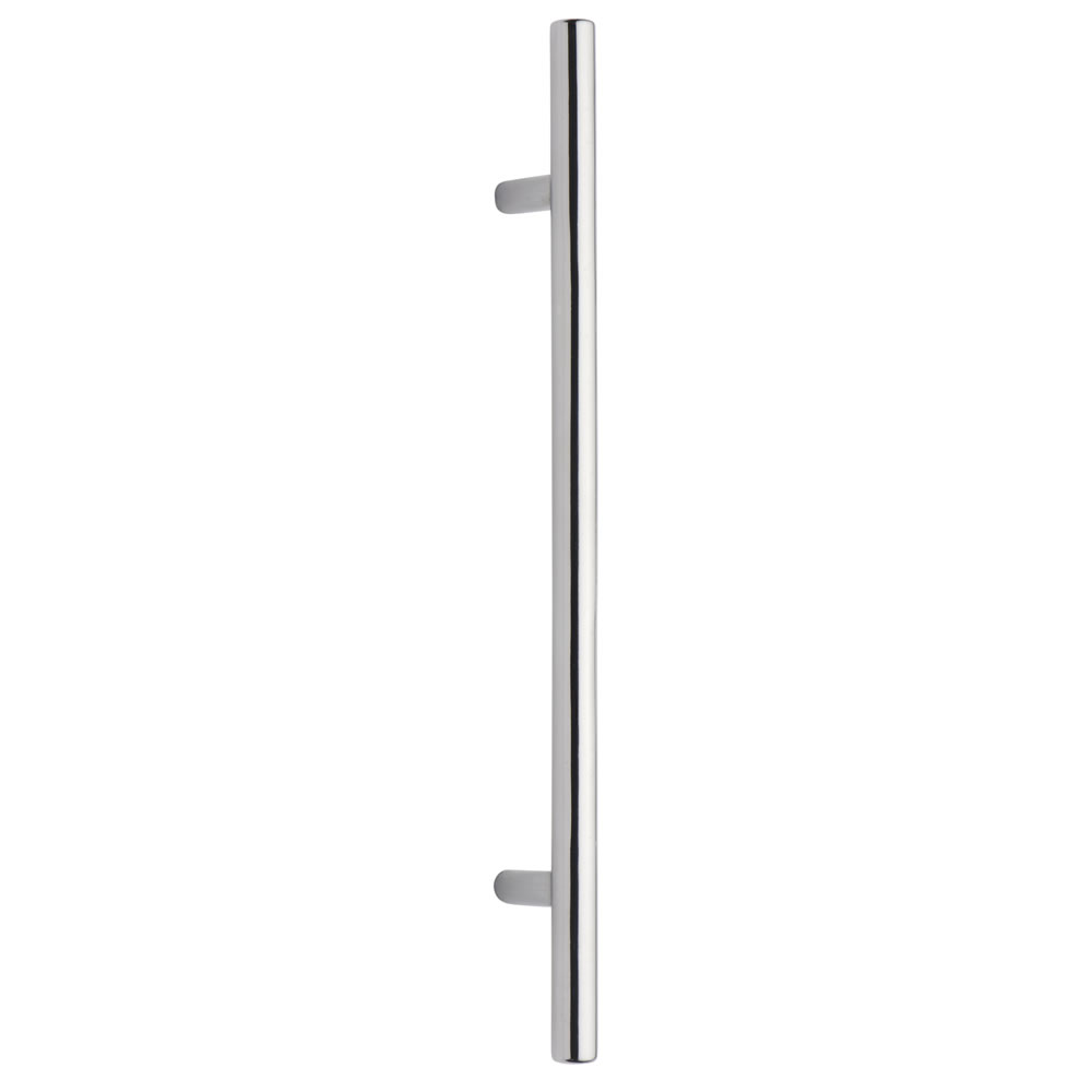 Wilko 2 pack 128mm Polished Chrome Finish T Bar Do or Handles Image