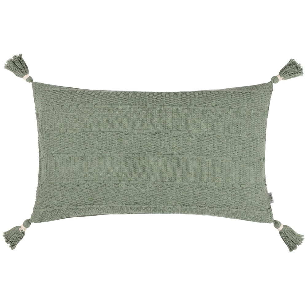 Yard Caliche Eucalyptus Tasselled Cushion Image 1