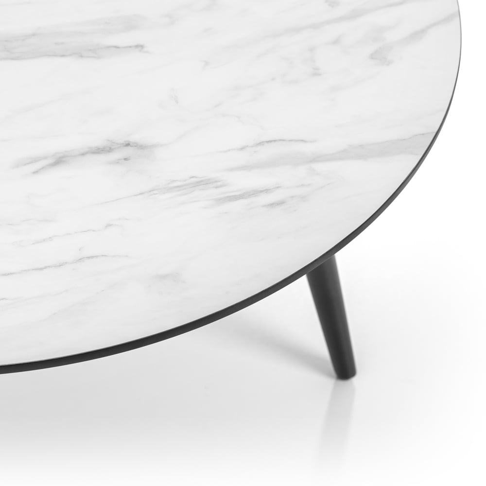 Julian Bowen Firenze Marble Effect Coffee Table Image 4