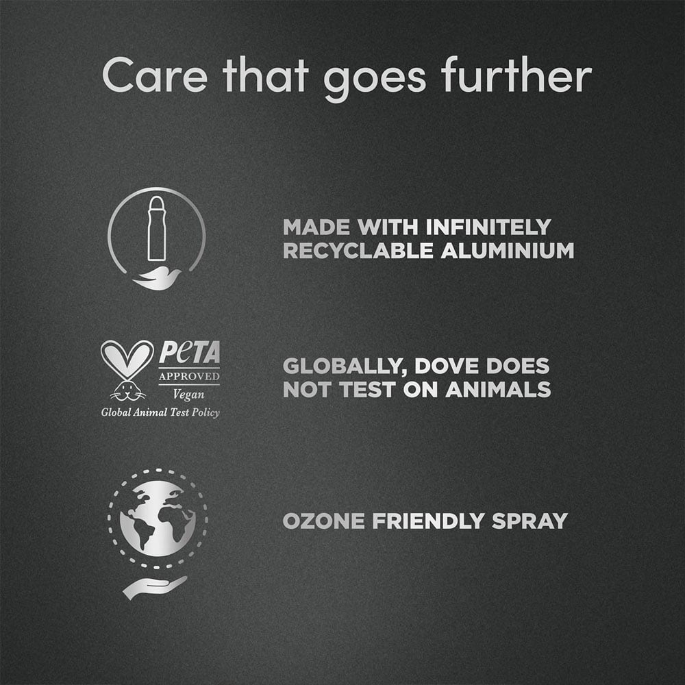Dove Men+Care Advanced Invisible Dry Anti-Perspirant Deodorant Aerosol 200ml 36 Pack Image 6
