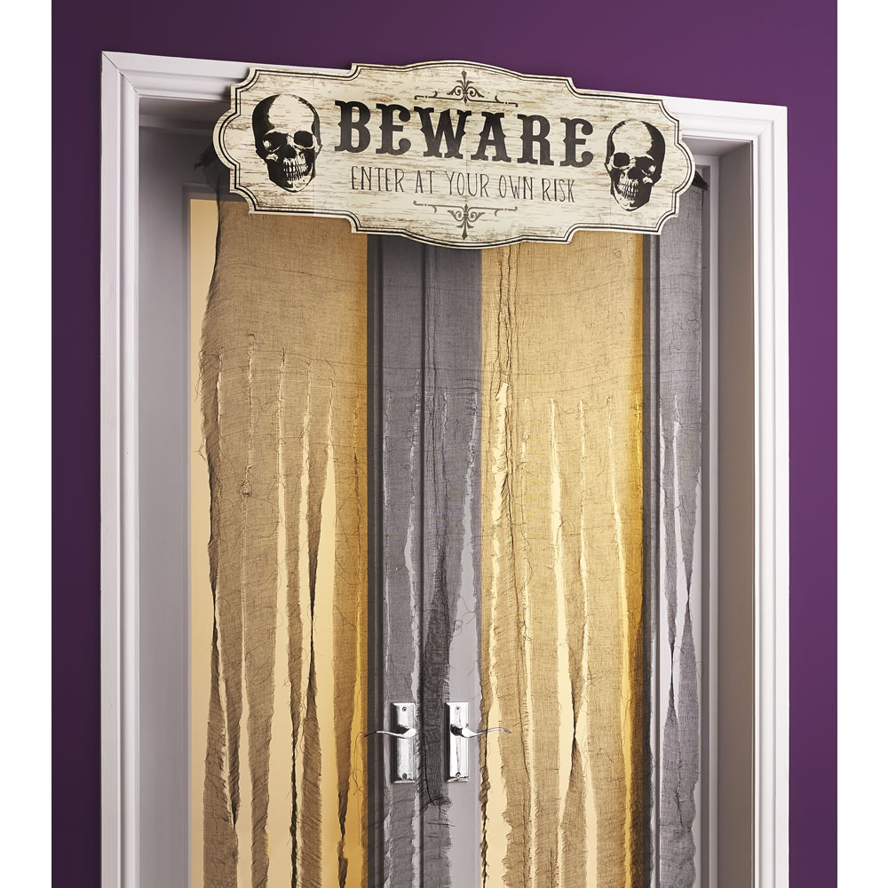 Wilko Ghostly Doorway Curtain Image