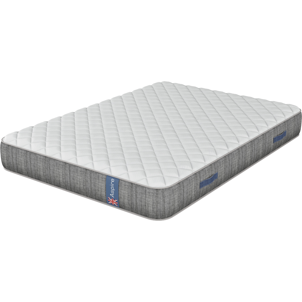 Aspire Small Single Diamond Pocket+ Hybrid Mattress Image 1