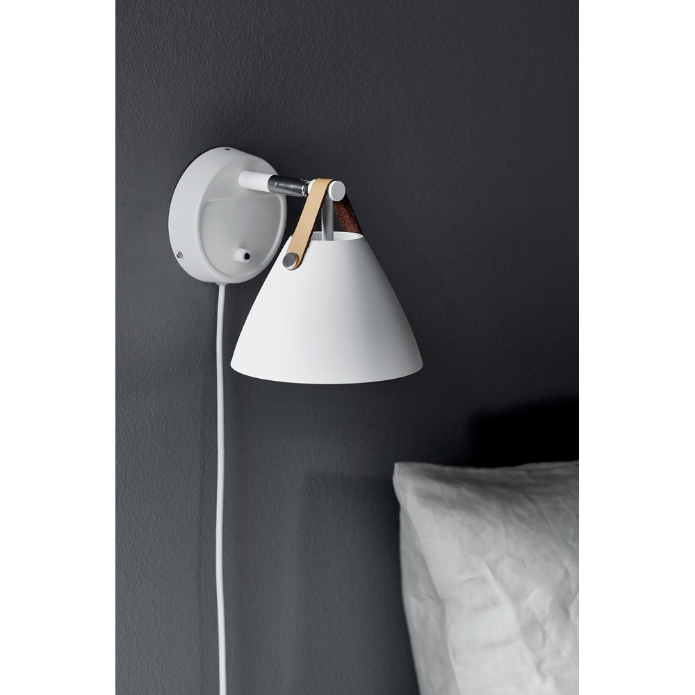 Nordlux Strap 15 White Wall Light Image 2
