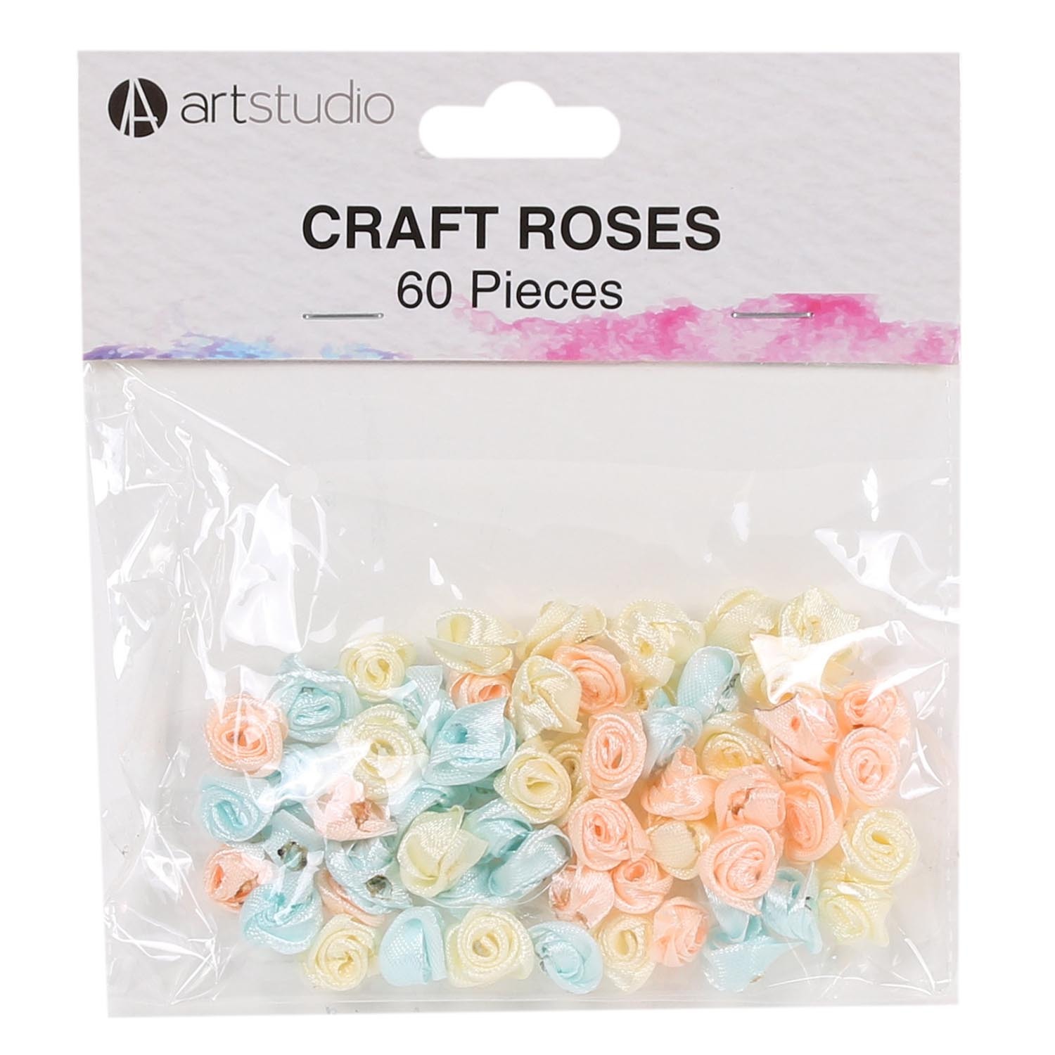 Pack of 60 Art Studio Craft Roses Image 3