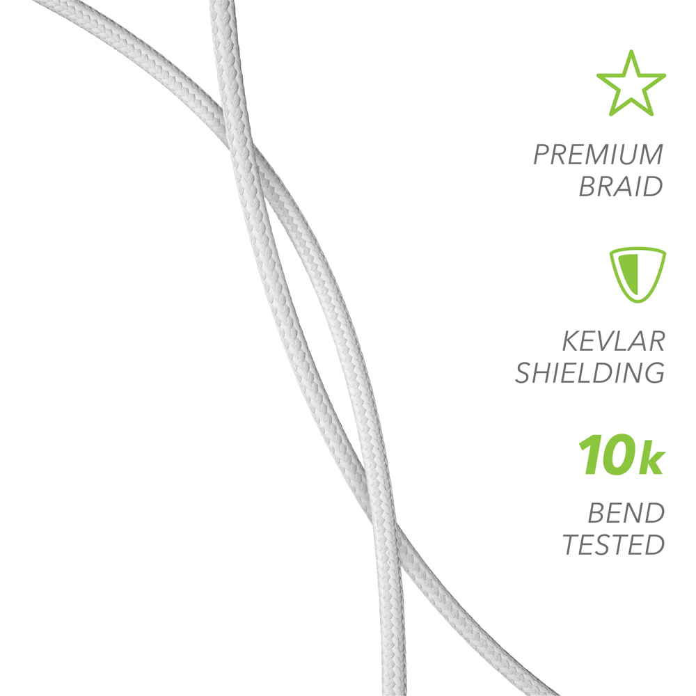 Veld Super Fast Lightning Braided Charging Cable 2m Image 5