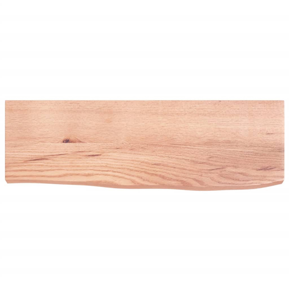 vidaXL 60 x 20 x 4cm Brown Wall Shelf Image 3