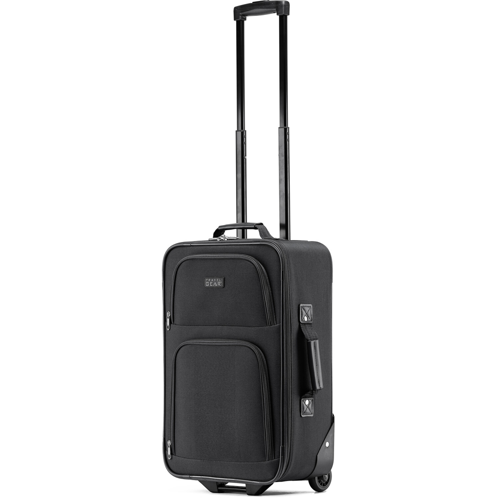 Soft Side Value Suitcase Black Cabin Image 2
