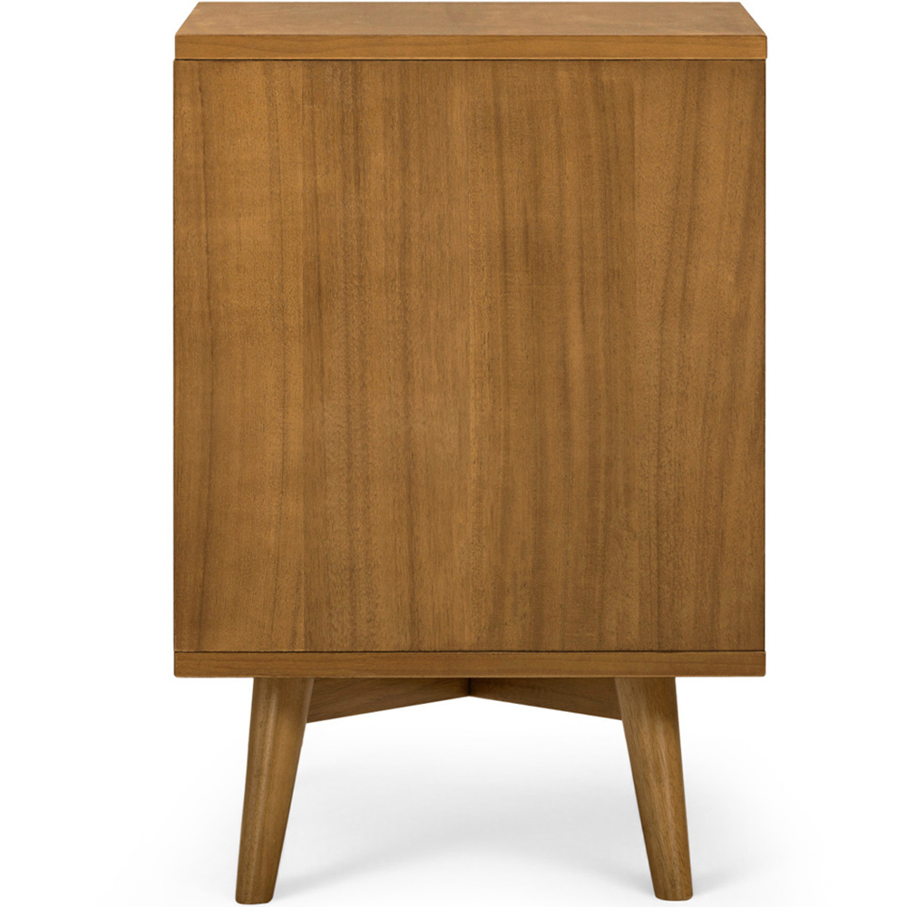 Teamson Home Tremolo Single Drawer Single Shelf Natural Nightstand Image 4