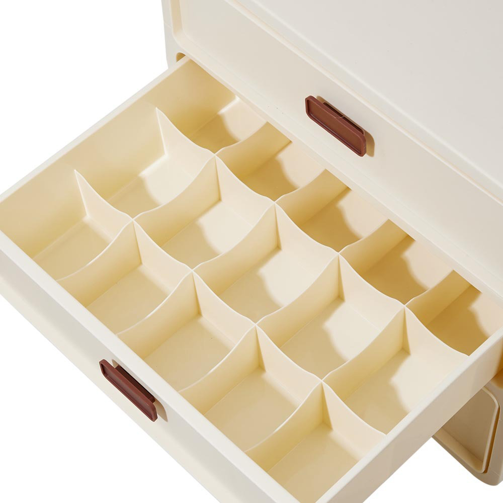 H&O Direct 3 Drawer Storage Organiser Image 3