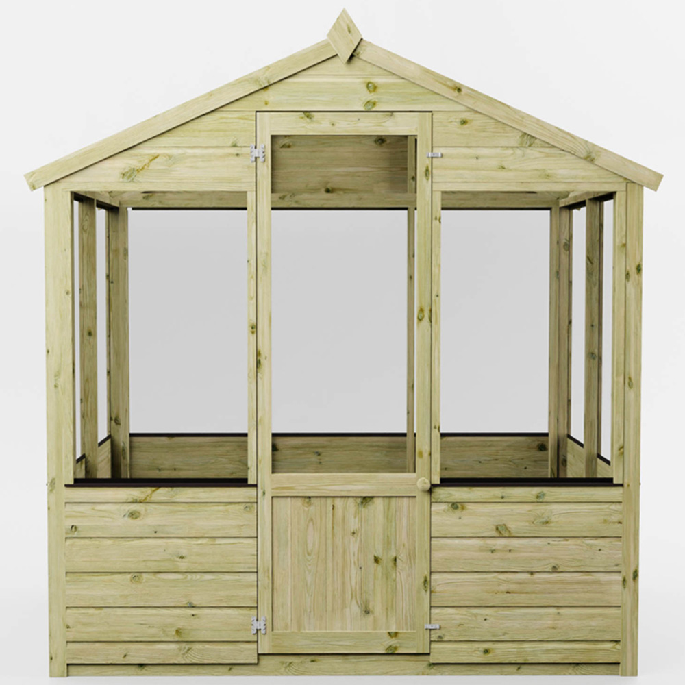 Mercia Wooden 4 x 6ft Traditional Greenhouse Image 4