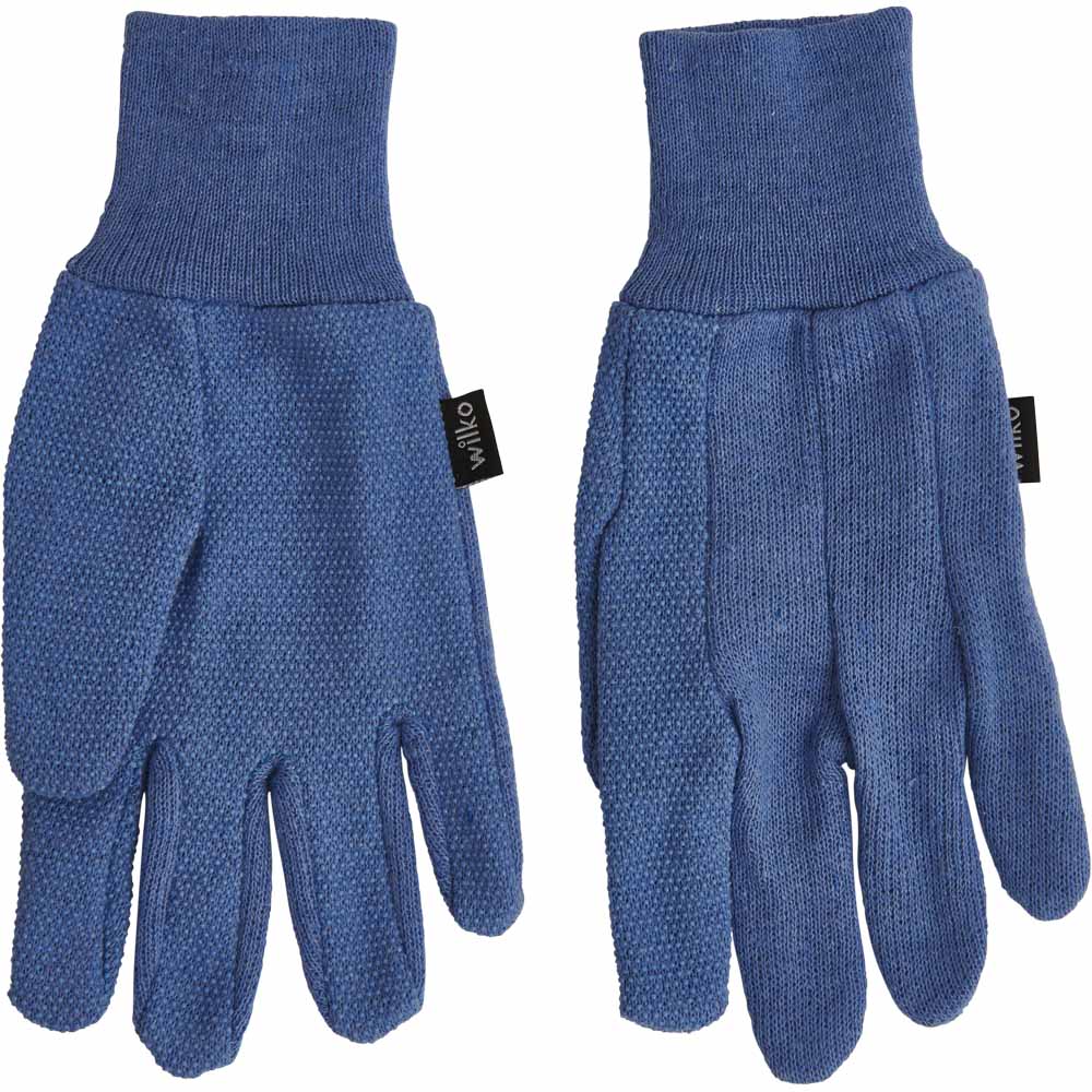Wilko Jersey Garden Gloves Medium 3pk Image 3